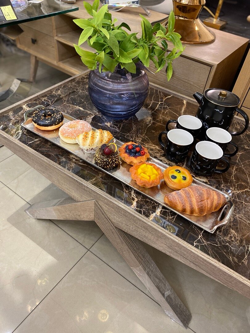 Поднос WERNER VOSS 36844 серебро 65 см — фото 1