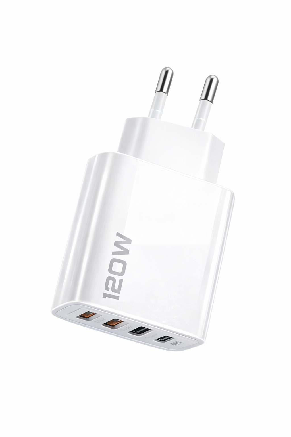 Зарядное устройство, универсальное, 5V, 65-120 Вт, USB, 2 Type-C — фото 1