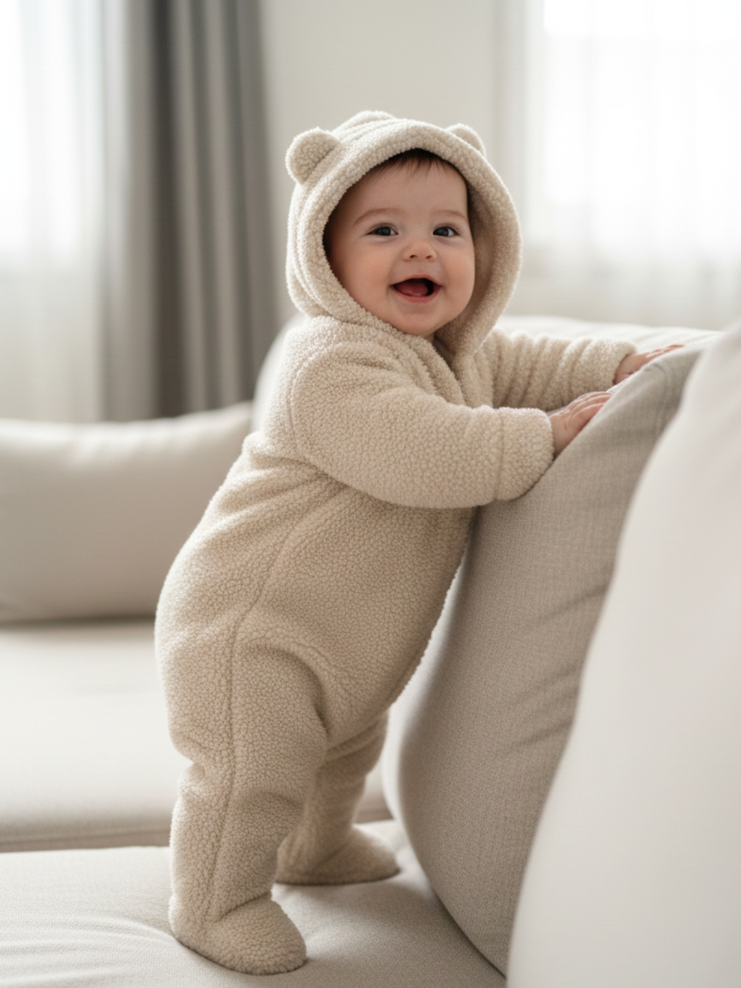 Распашонка , размер uni, бежевый — фото 1