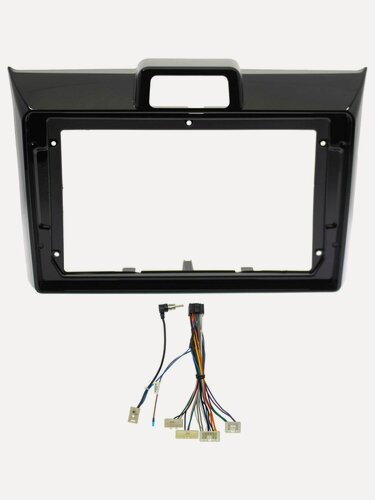 Изображение товара Рамка переходная Toyota Corolla Axio, Fielder 2012+ Тип 2 + проводка для 9" магнитолы / Wide Media