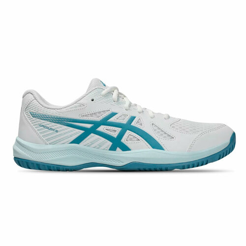 фото Кроссовки asics upcourt 6, размер 8 us, белый/бирюзовый