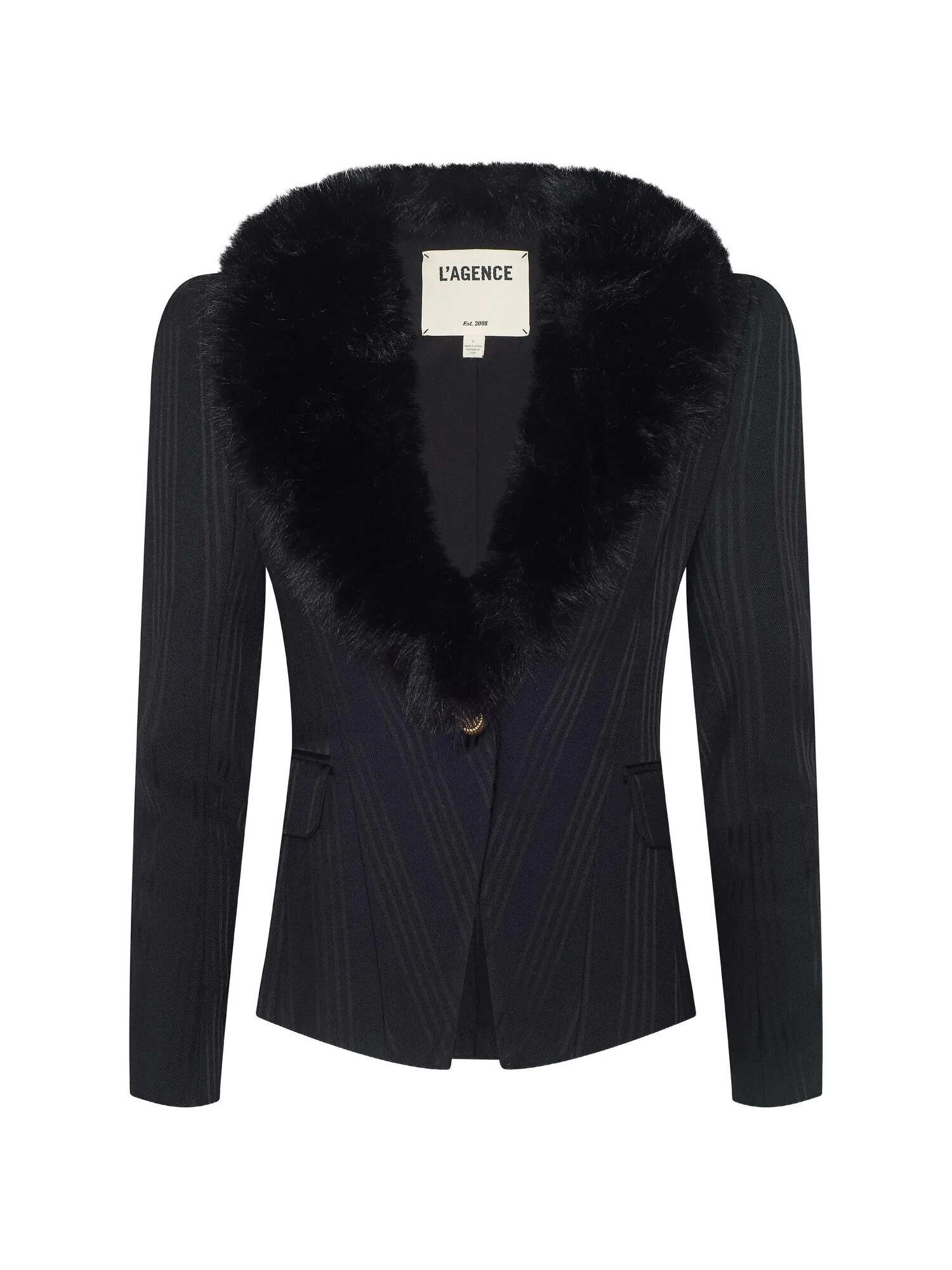 Шуба Kaisley fur-trim blazer