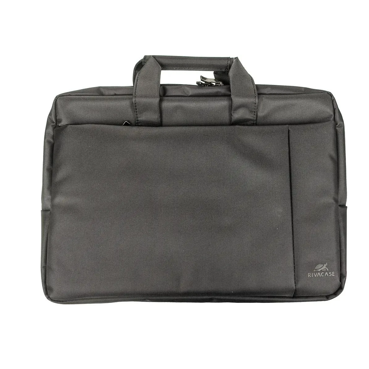 Сумка для ноутбука Riva 8231 15.6", 2 отделения, съемный ремень, черный