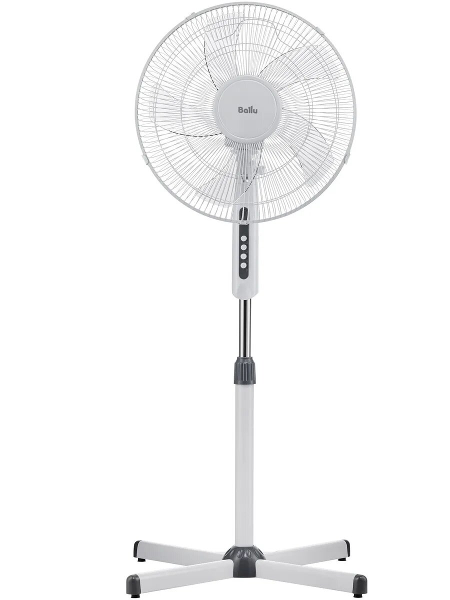 Вентилятор напольный BFF801 45Вт 3 скорости белый/серый