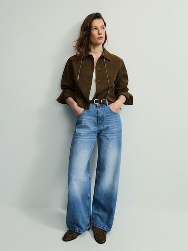 Изображение товара Джинсы широкие 