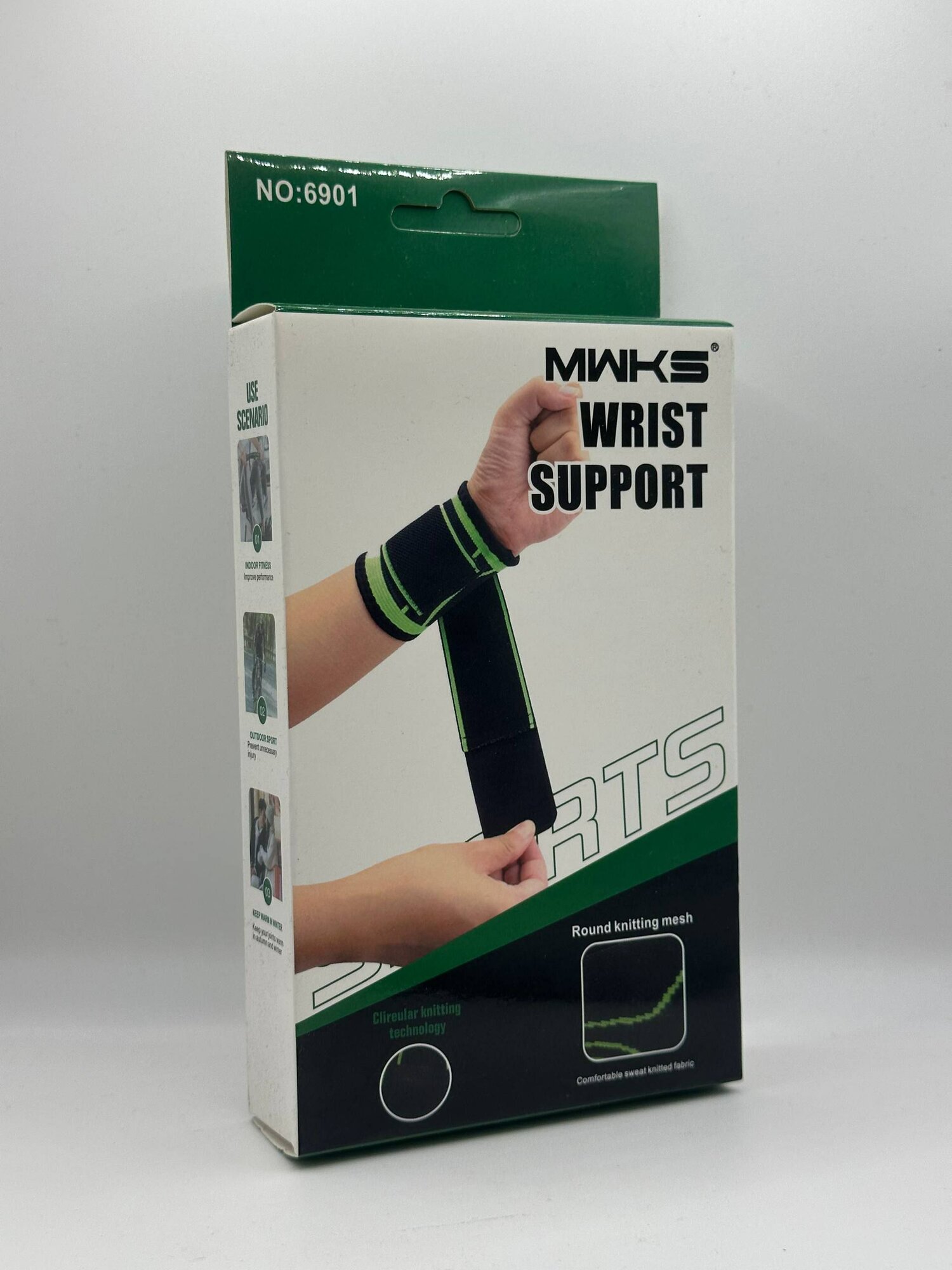 Защитные ремни для запястий для спортсменов и тяжелоатлетов — 1 пара — фото 1