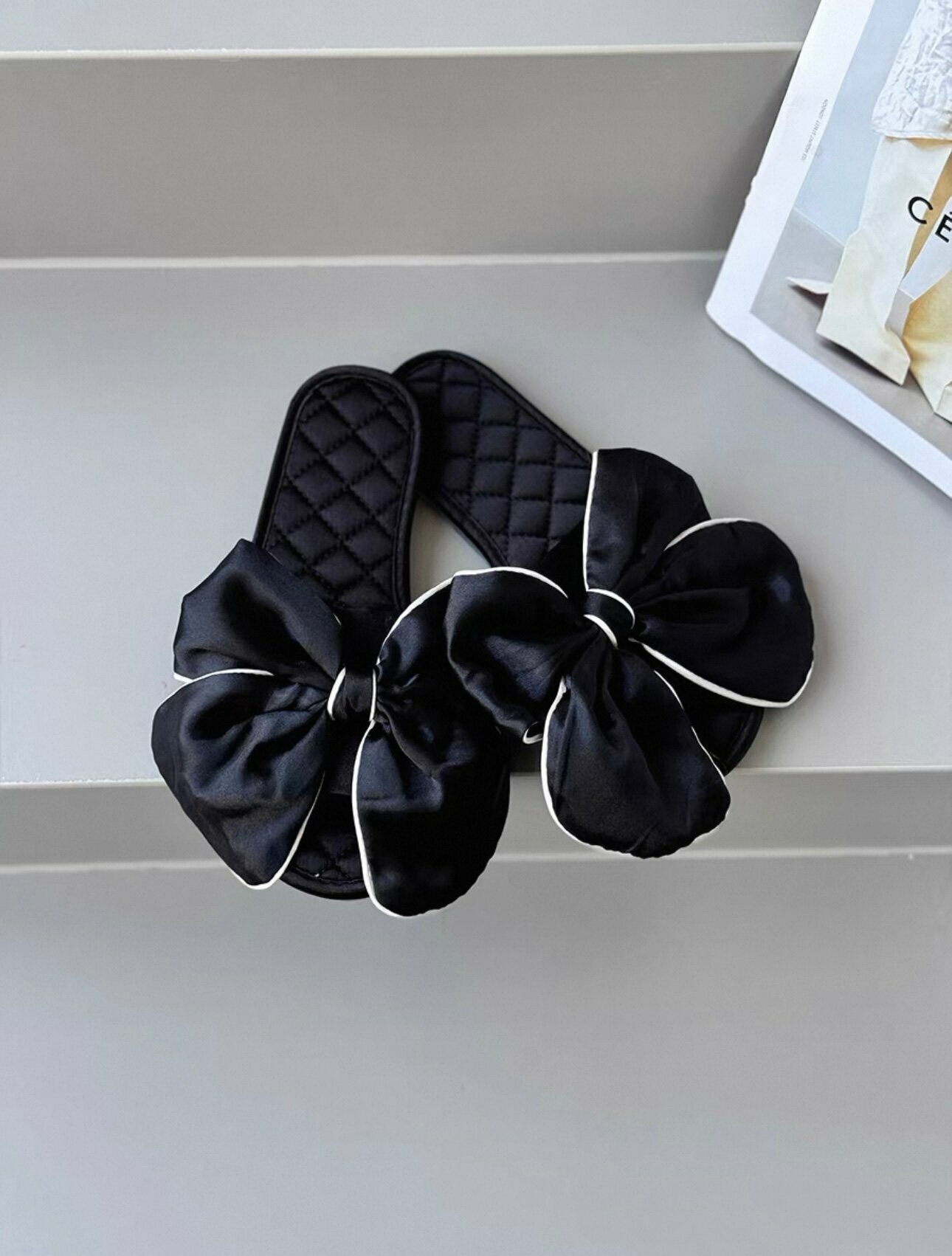 Тапочки, размер 35-36, белые — фото 1