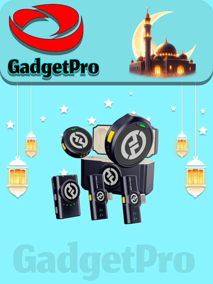 Hollyland LARK M2 Wireless Lavalier Microphone - компактный, беспроводной микрофон для записи звука, надежный.