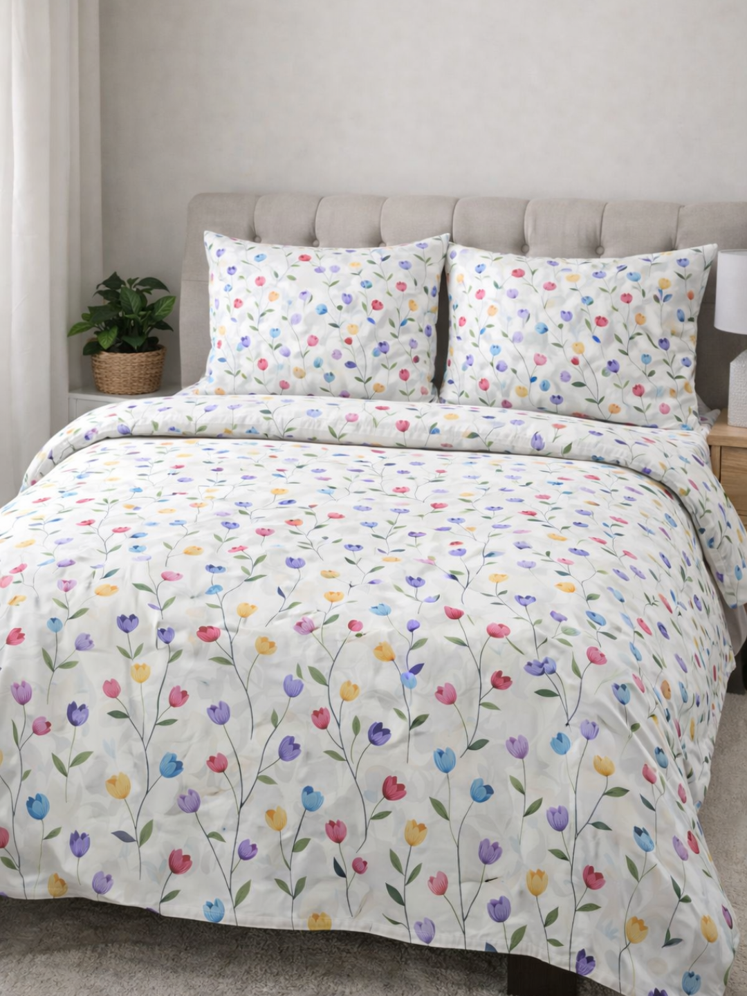 Постельное белья "Простыня и наволочка" размер евро стандарт — фото 1