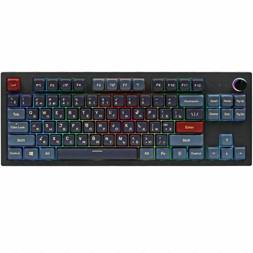 Клавиатура проводная Montech Mkey 87 Darkness