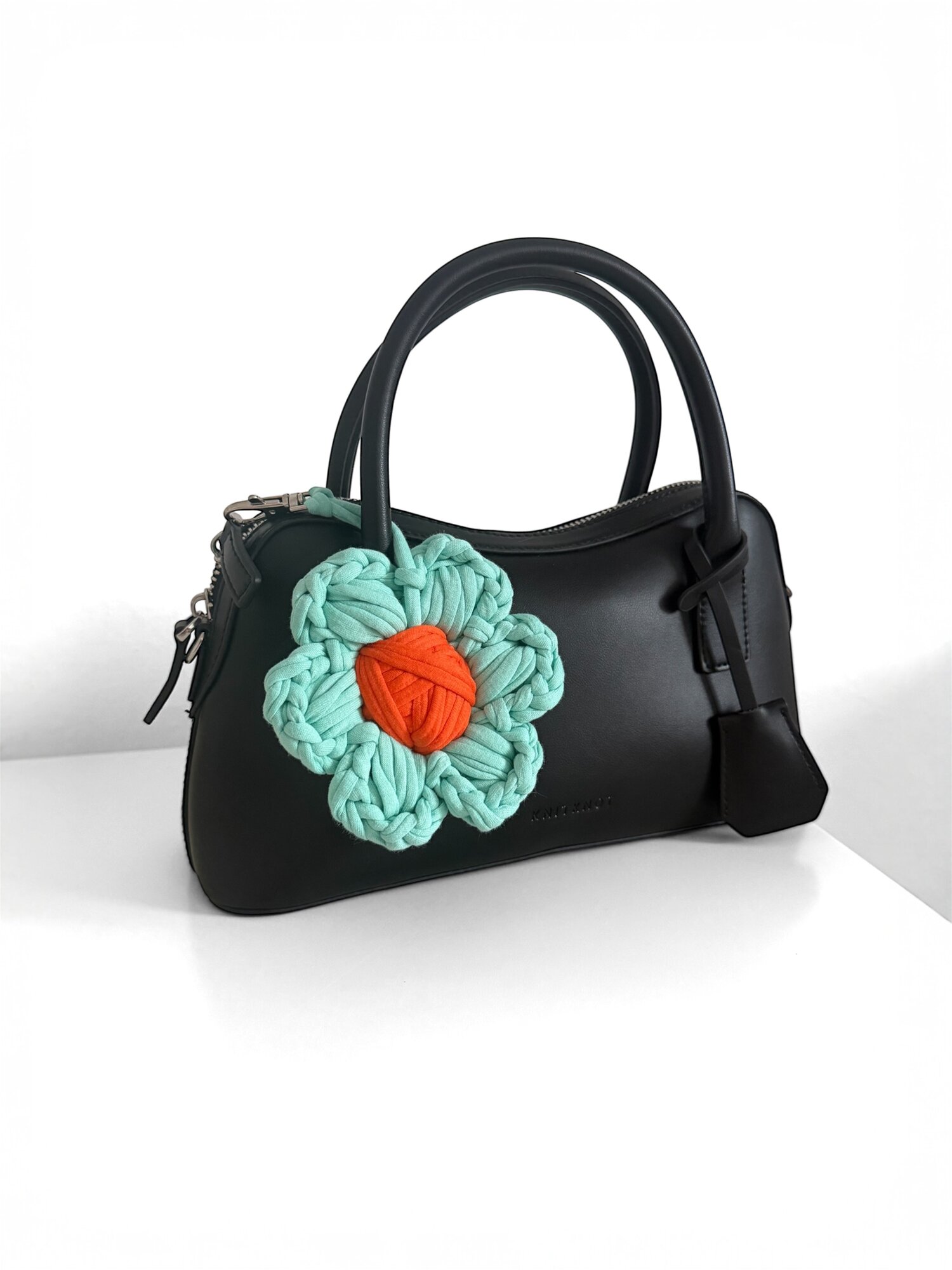 Брелок KNIT KNOT, оранжевый — фото 1