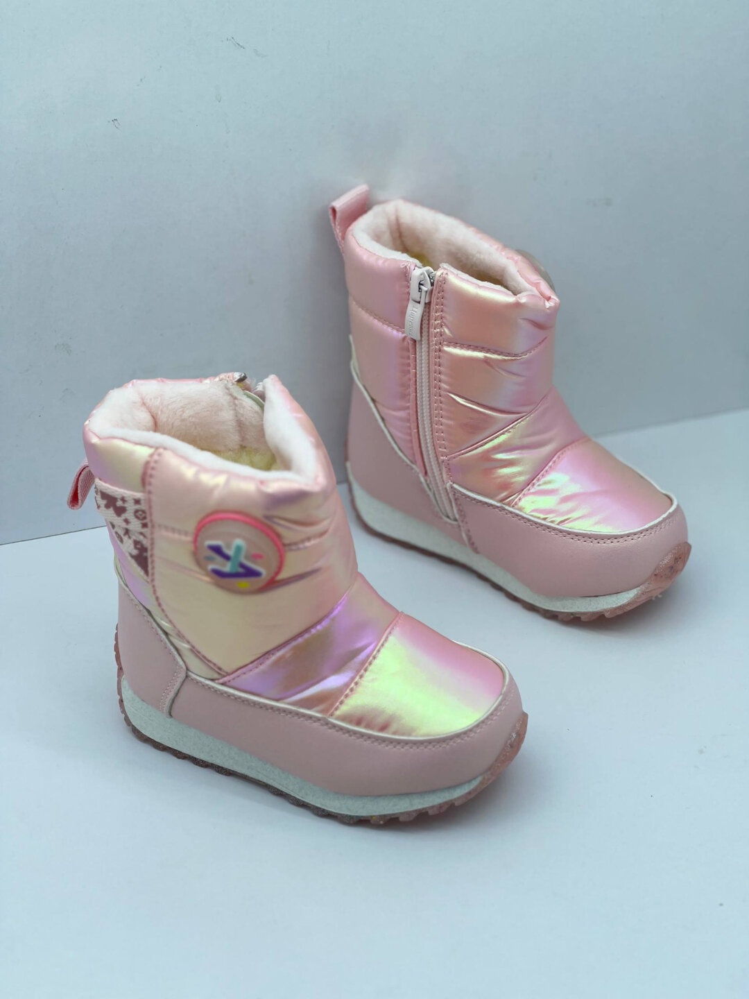 Сапоги  Ботинки, размер 27, розовый — фото 1