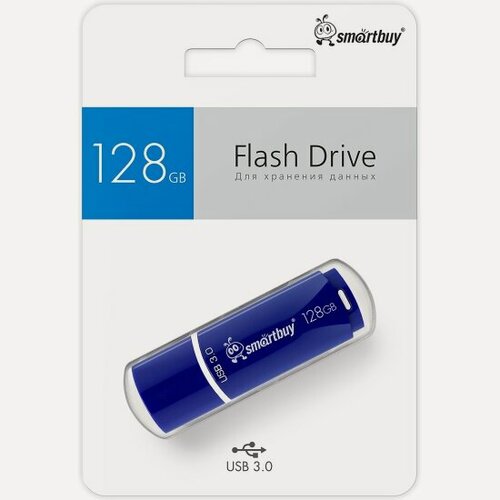 Изображение товара USB флешка Smartbuy 128Gb Crown blue USB 3.0