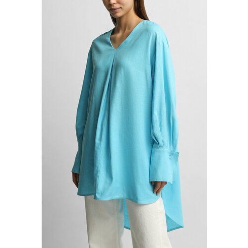 фото Блуза sabrina scala, размер 46, голубой