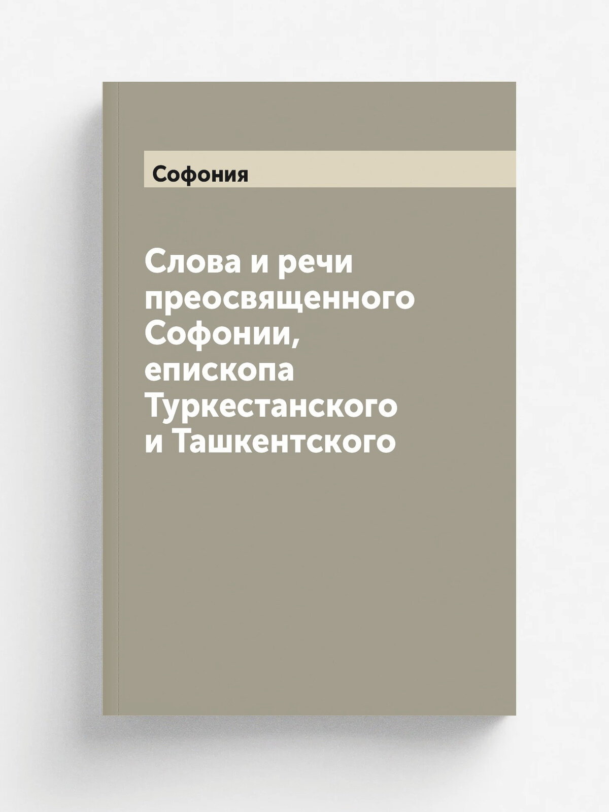 Слова и речи преосвященного Софонии, епископа Туркестанского и Ташкентского | Софония | 1876 | Санкт-Петербург: Типография духов. журнал "Странник" |…