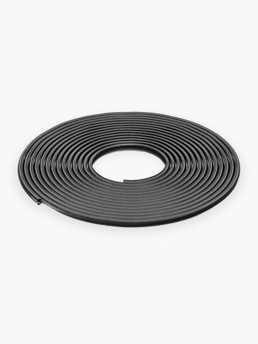 Уплотнитель для пластиковых окон и дверей REHAU рауселл 20 метров, черный