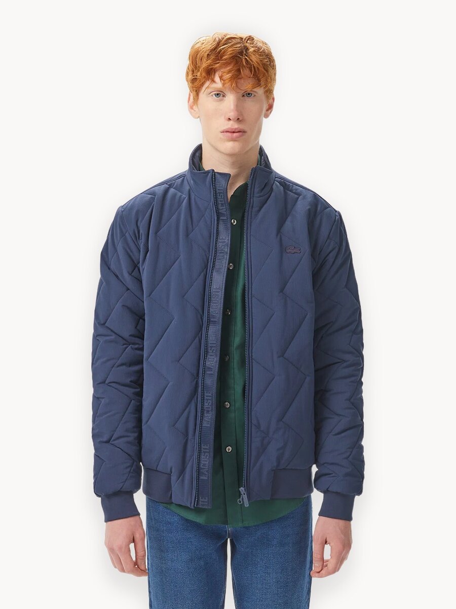 Куртка LACOSTE, размер 54 EU, синий