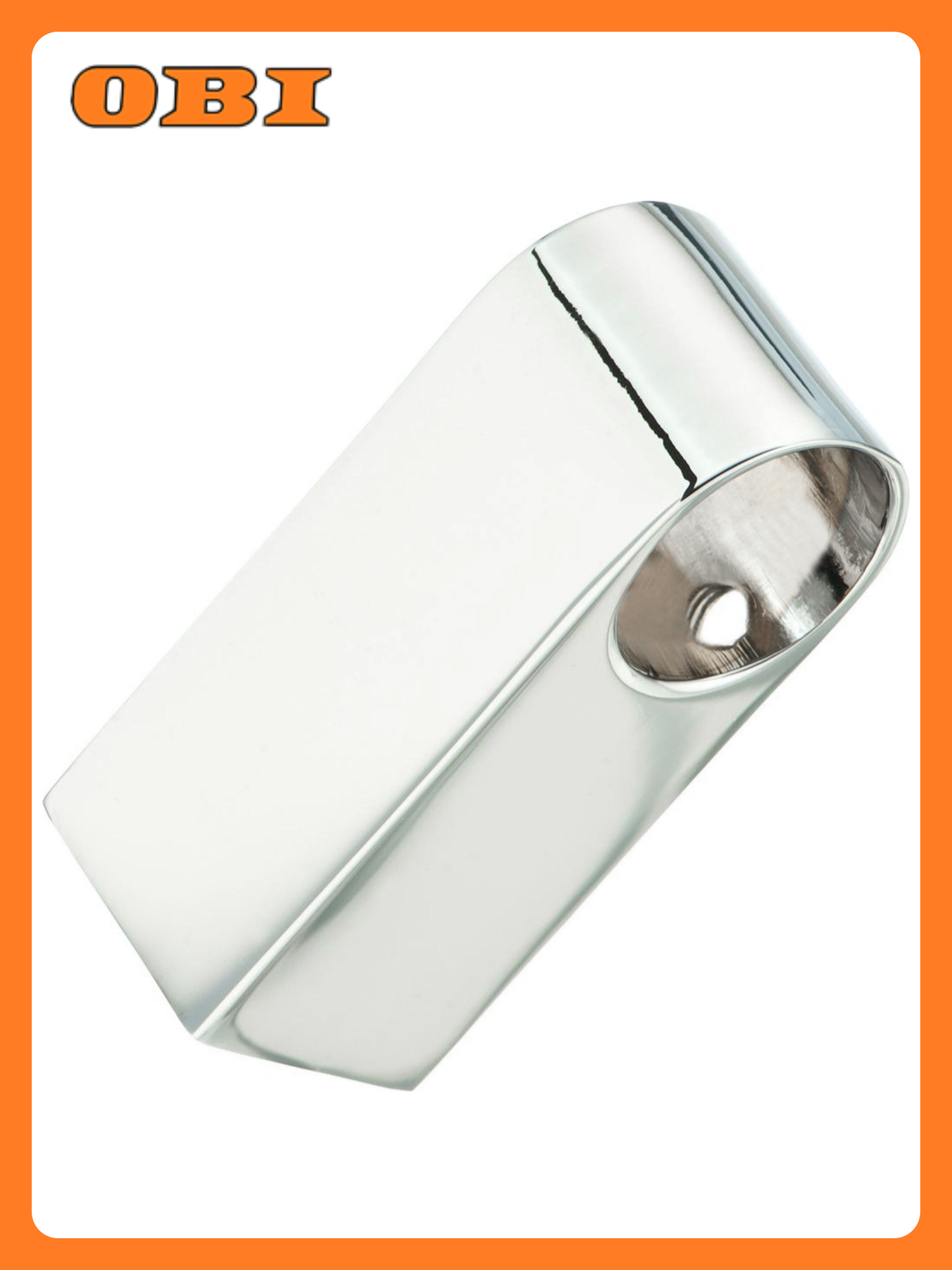 Держатель рейлинга HANNAH MARTIN Lemax Модерн нержавеющая сталь серебристый 16мм