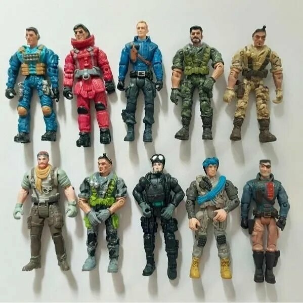 10 шт/партия Фигурка-action фигурка специальных сил Gi Joe Lanard 3.75 дюйма