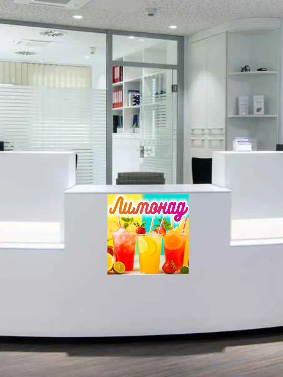 Наклейка лимонад — фото 1