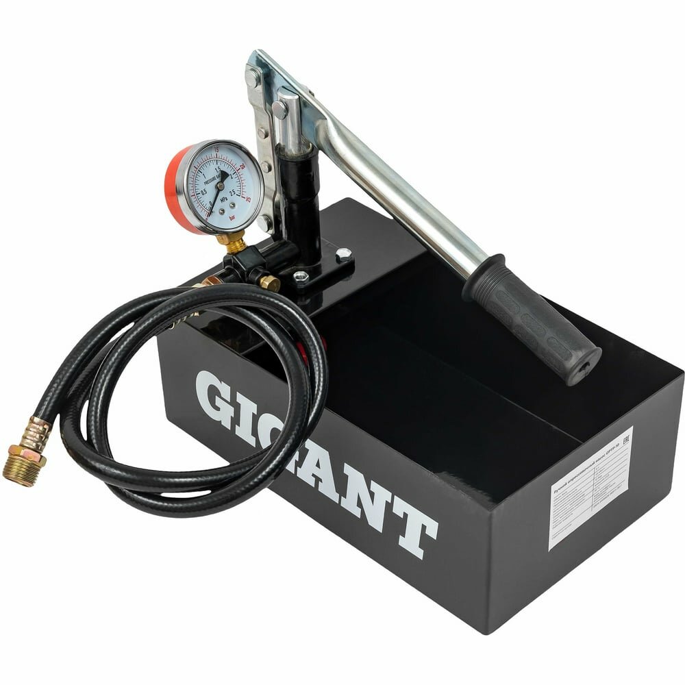 Ручной опрессовочный насос Gigant GPTP-10