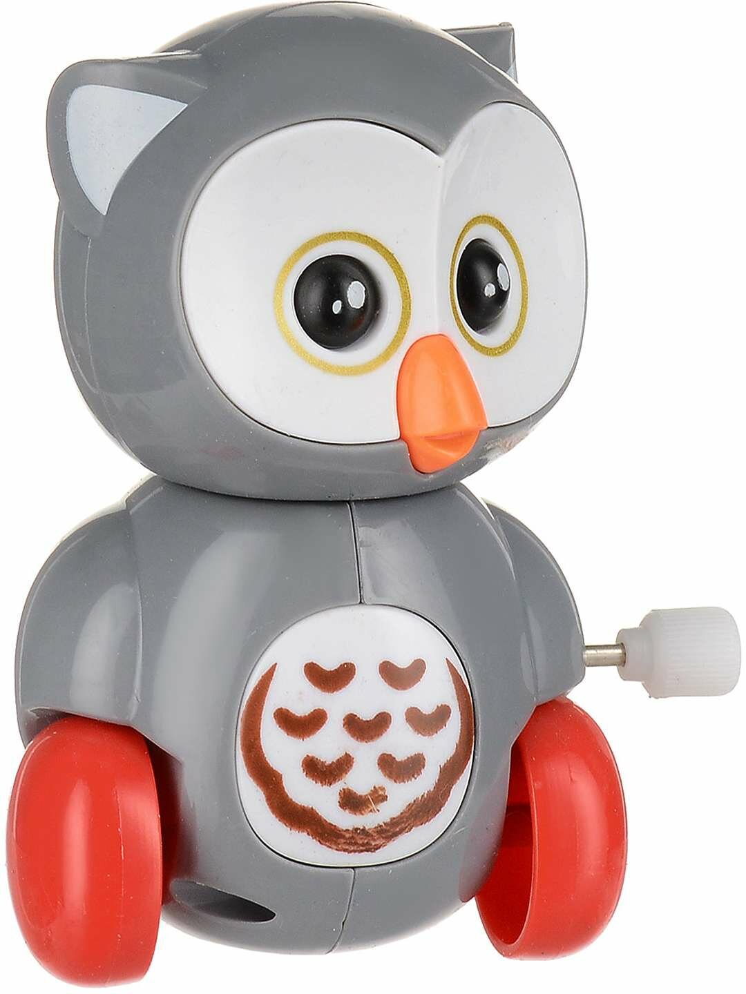 Забавная заводная игрушка «Сова на колёсах» — весёлый друг для малышей и детей.