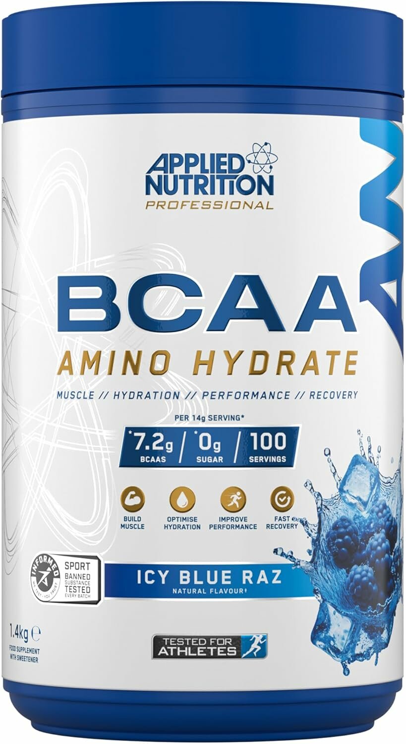 Applied Nutrition BCAA Amino Hydrate, 1,4 кг, вкус Icy Blue Raz