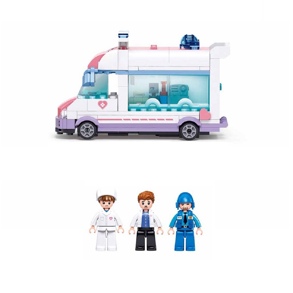 Конструктор Sluban Спасение, 251 дет. M38-B1213 — фото 1