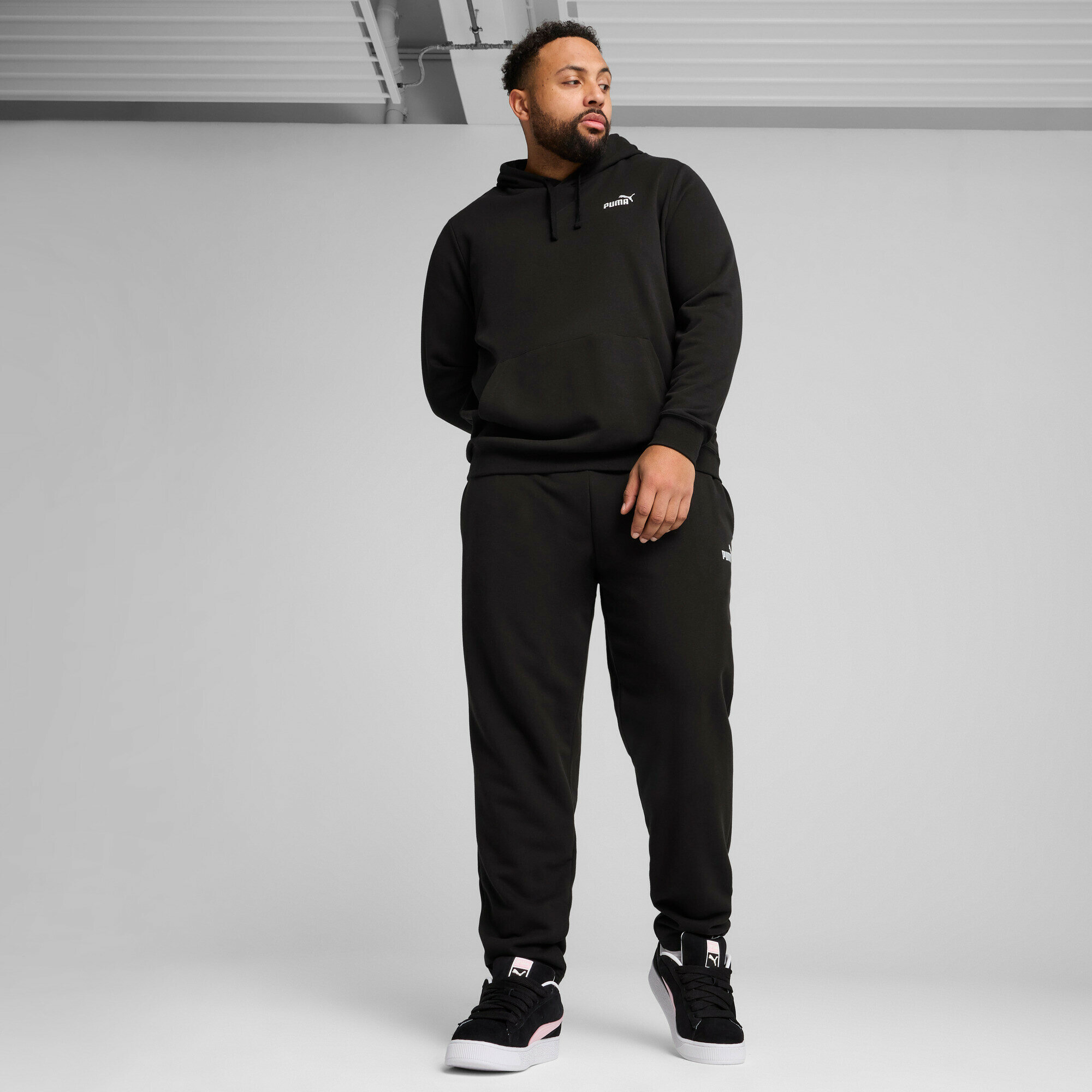 Худи PUMA Ess Small No. 1, размер M, , черный