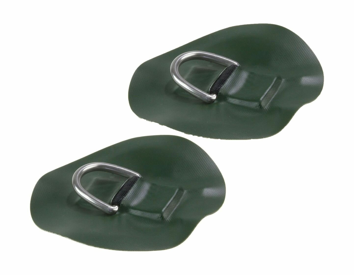 Кольцо D-образное зеленое, 2 шт