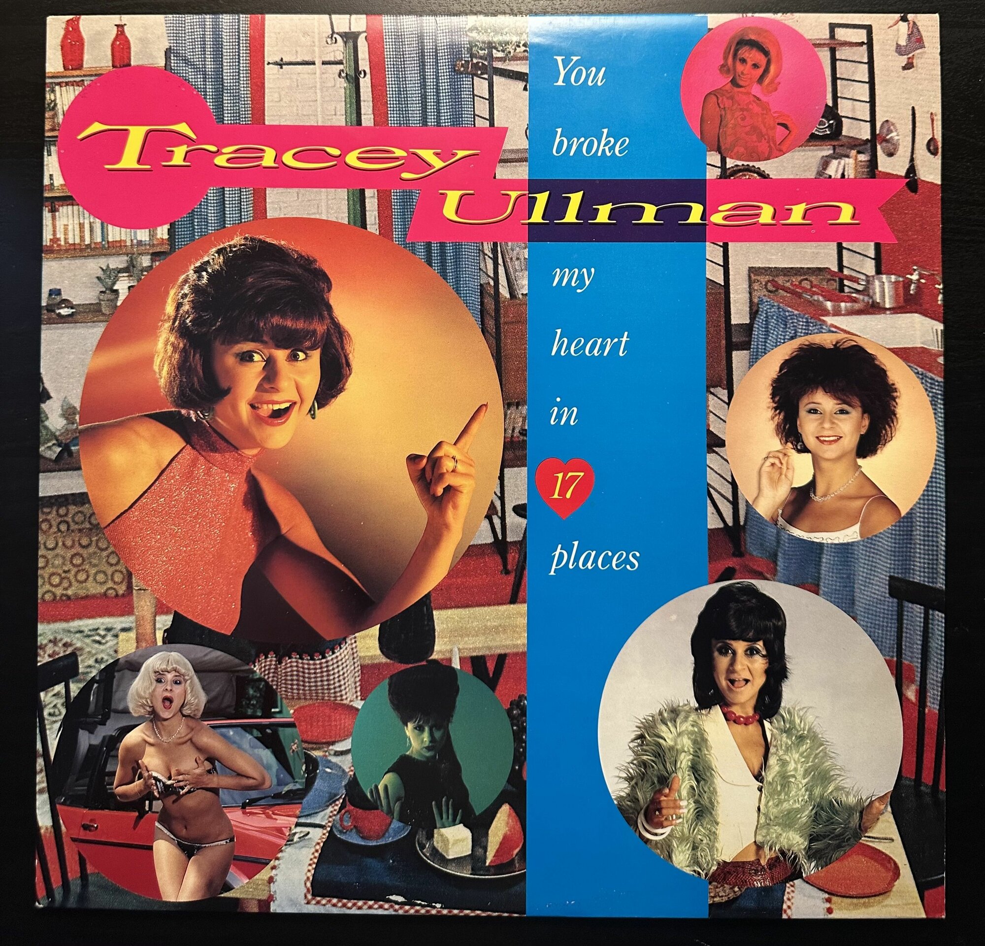 Виниловая пластинка Tracey Ullman You Broke My Heart In 17 Places (Скандинавия 1983г.)