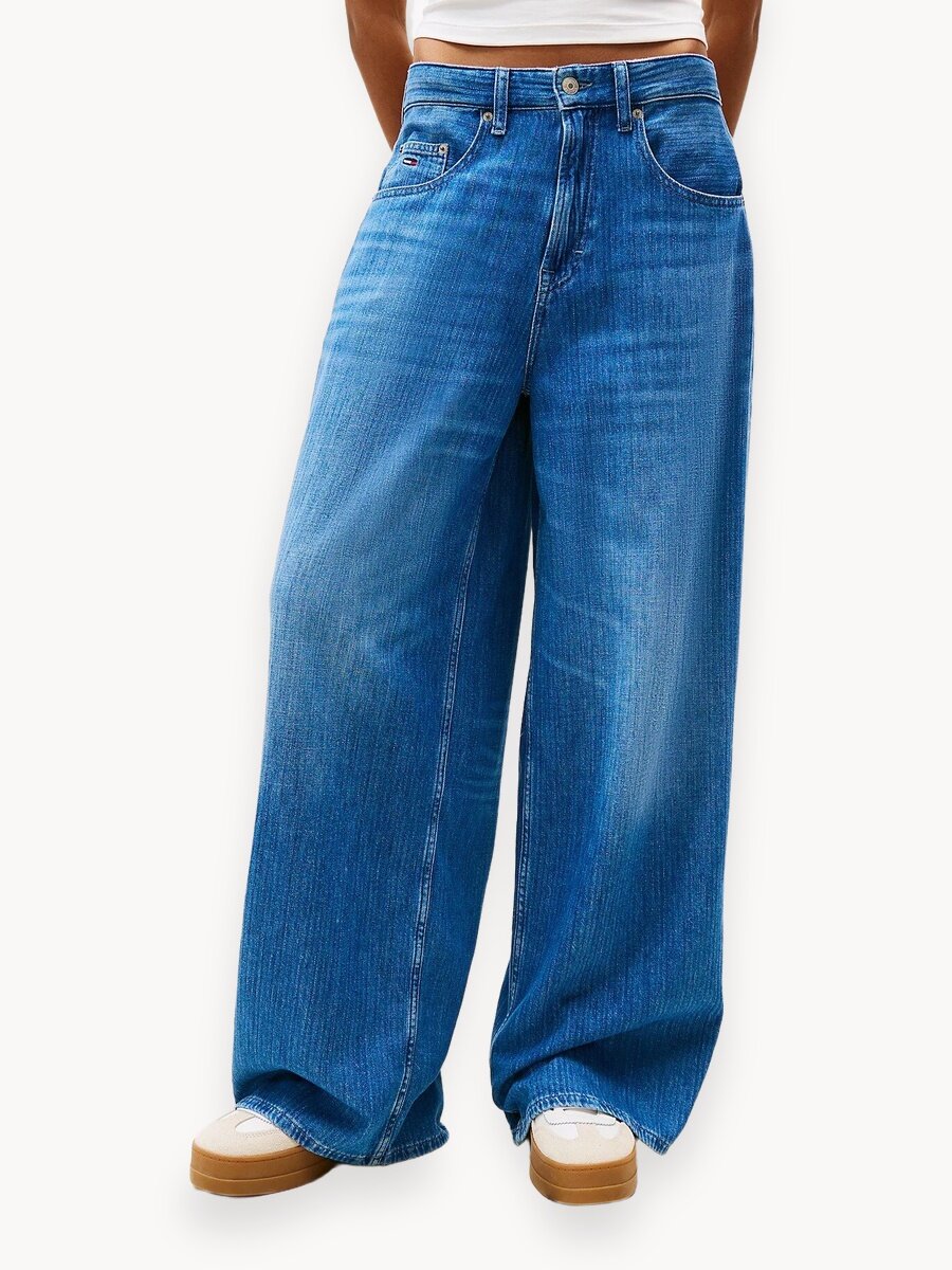 Джинсы широкие Tommy Jeans Charlie, размер 28/30 JEAN, синий