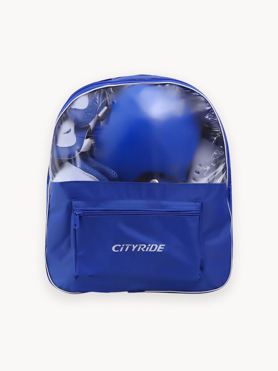 Набор детские роликовые коньки и защита, ТМ "CITY-RIDE", PVC колеса, размер M (34-38), раздвижные, JB0210516