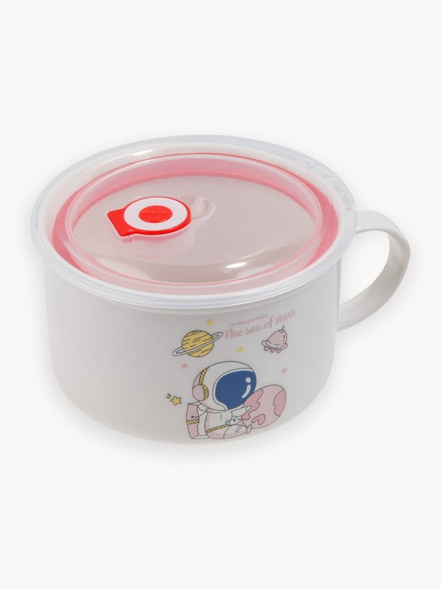 Супница с крышкой и ручкой PERFECTO LINEA Cosmos-2 17-902217 керамическая, 850 мл