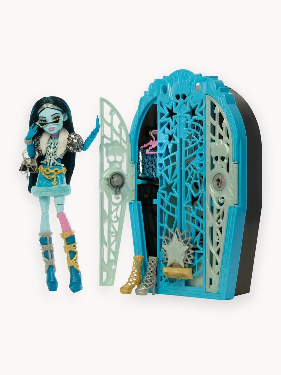 Кукла Monster High Фрэнки Штейн (Frankie Stein) - Skulltimates Secrets Hauntlywood Series (JBG81)
