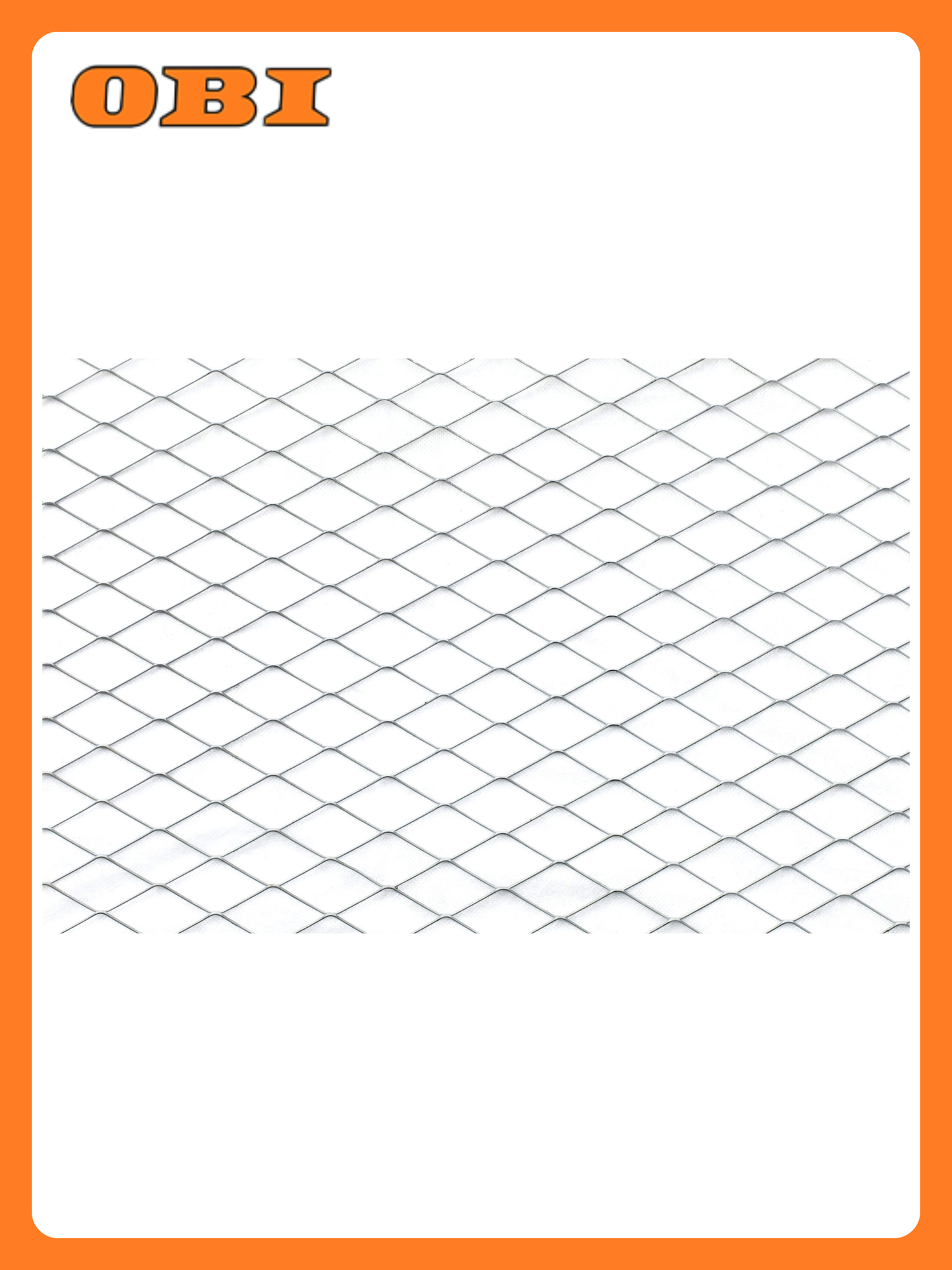 Сетка Таврос просечно-вытяжная 100х1700см сталь оцинковка ромбовидная ячейка для заборов