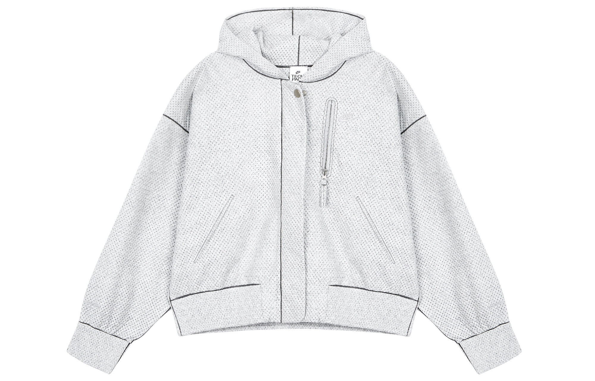 Куртка сноубордическая NIKE Nike Cropped Coats размер M серый