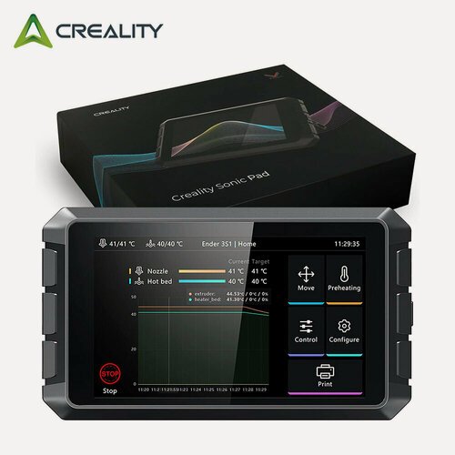 Изображение товара Creality Sonic Pad 3D-печатный смарт-пад на основе прошивки Klipper с более высокой скоростью и качеством печати для 3D-принтеров Creality Ender 3 Pro/Ender 3 V2/Ender 3 S1/Ender 3 S1 Pro FDM