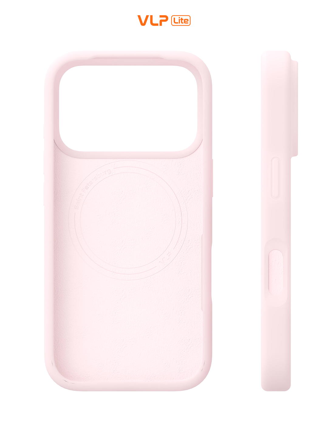 Чехол защитный VLP LITE Mist Case с MagSafe для iPhone 17 Pro, розовый — фото 1