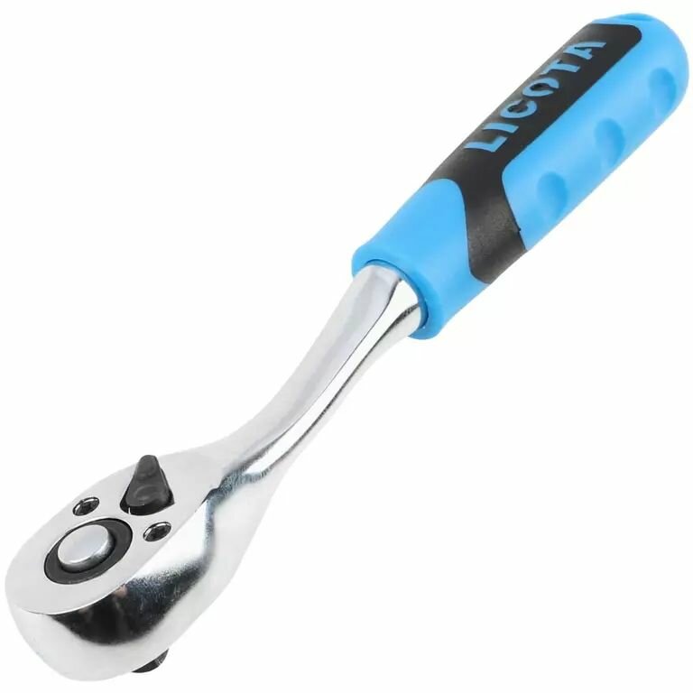 Трещотка, 1/4", 72 зубца Licota ALH-00102F — фото 1