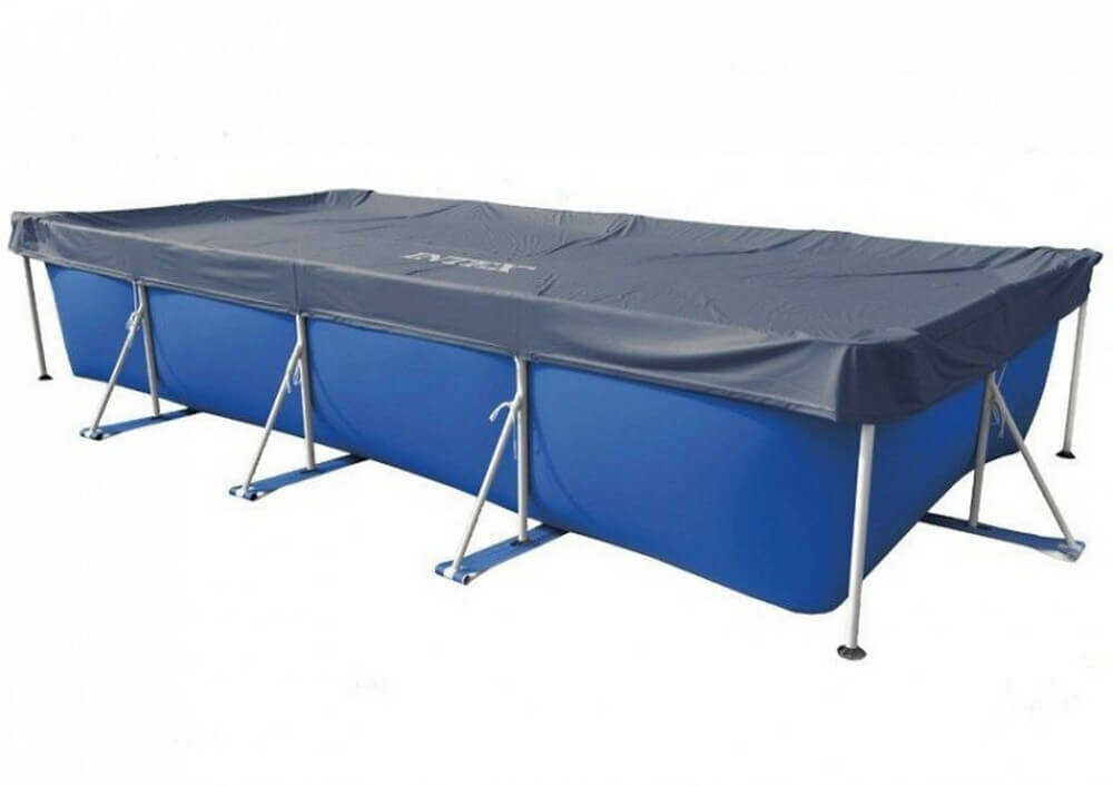 Тент для каркасного бассейна Rectangular Frame 460x226см Deluxe всесезонный (460х226х20см)