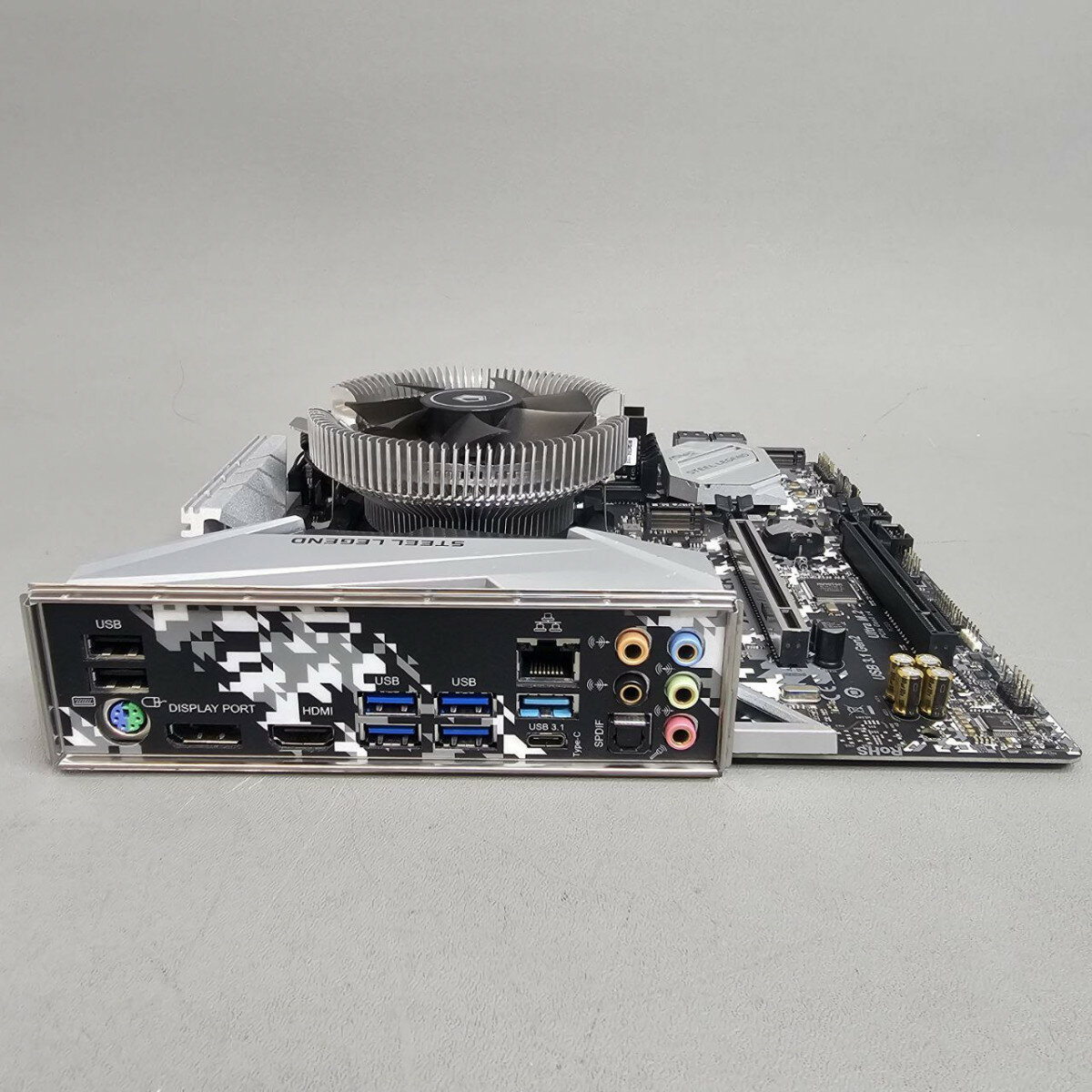 Комплект ASRock B450M STEEL LEGEND +R3 3200G + 8Гб + кулер