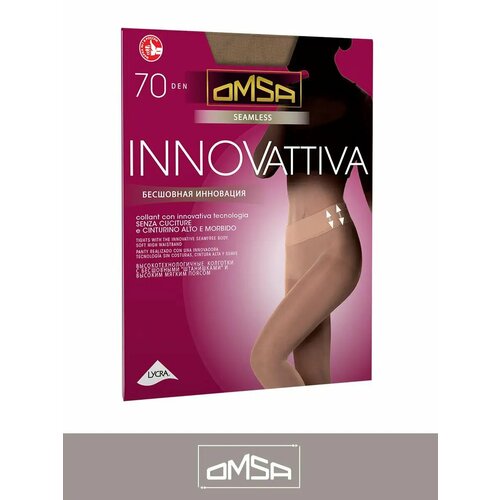 фото Колготки omsa innovativa 70 den, размер 2, бежевый