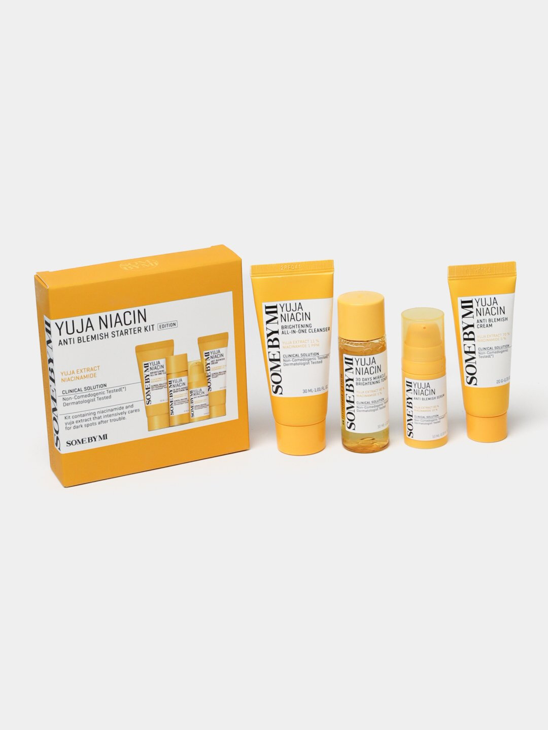 Набор миниатюр для осветления кожи Some By Mi Yuja Niacin Anti Blemish Starter Kit Edition