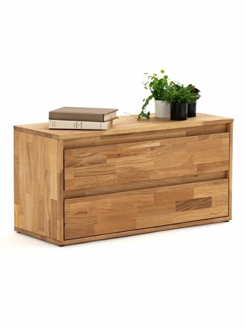 Комод, 70х28х35, Эдгар, для одежды, с ящиками, натуральный дуб, в прихожую, детскую, ванную комнату, Dipriz