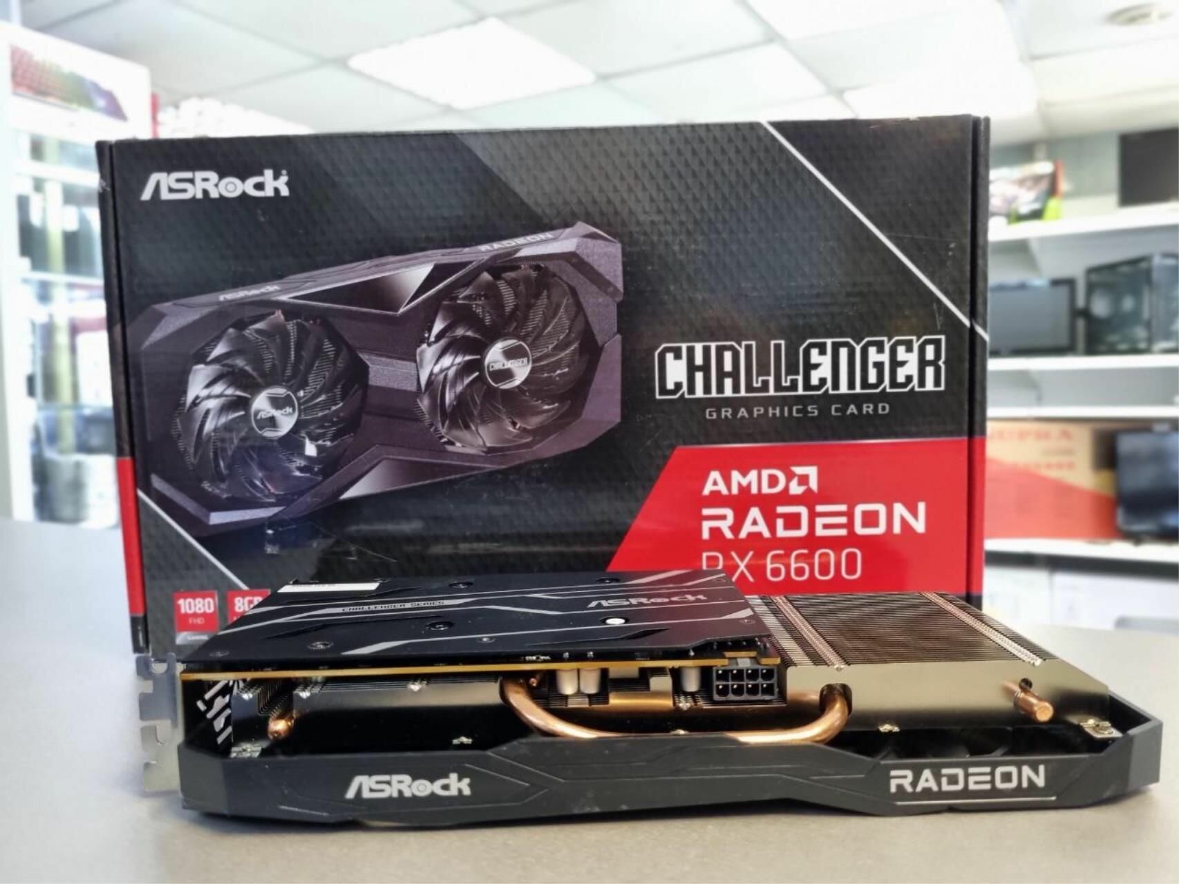 Видеокарта ASRock Radeon RX 6600 Challenger D 8GB (RX6600 CLD 8G