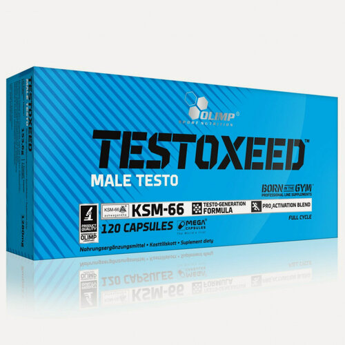 Изображение товара Тестобустер Olimp Testoxeed, капсулы, для повышения тестостерона 120 капсул