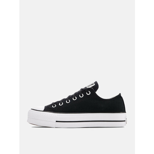 фото Кеды converse chuck taylor all star lift, полнота 6 (ru)/ на среднюю стопу, размер 39, черный