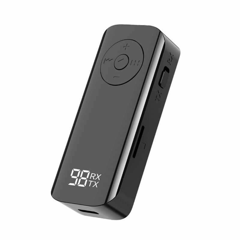 Bluetooth5.3 передатчик приемник 3,5 мм AUX беспроводной адаптер