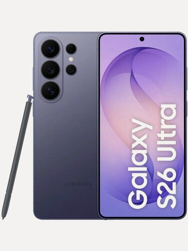 Изображение товара Смартфон Samsung Galaxy S26 Ultra 16/1TB, Dual: nano SIM + eSIM, Cobalt Violet (фиолетовый)